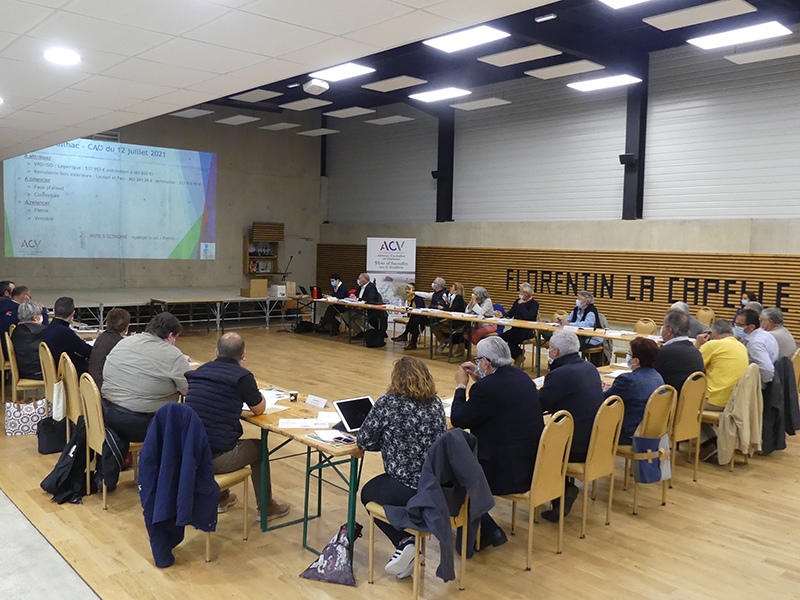 Conseil communautaire CCACV 13 juillet 2021 Florentin-la-Capelle