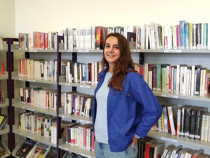 Agathe Souyri, référente lecture publique CCACV 2021