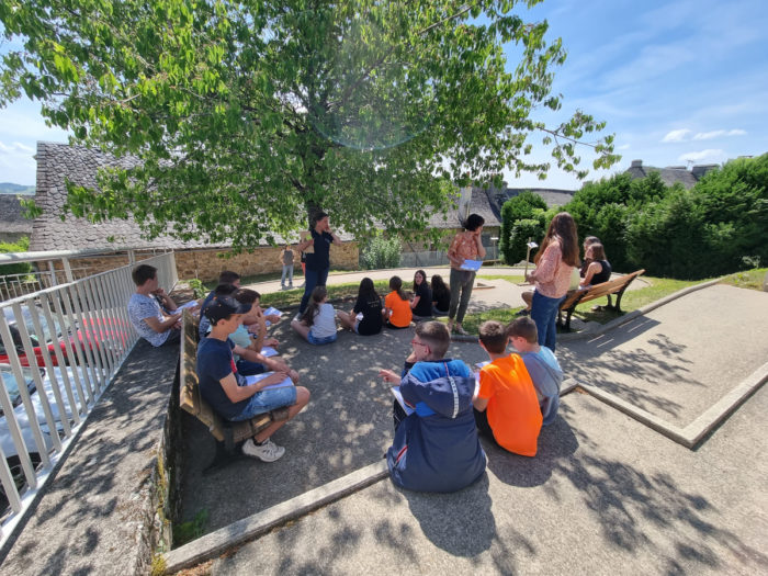 CDI médiathèque 16 mai 2022 Collège Viadène paysages PNR Parc Aubrac