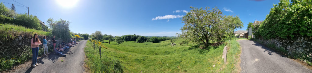 CDI médiathèque 16 mai 2022 Collège Viadène paysages PNR Parc Aubrac