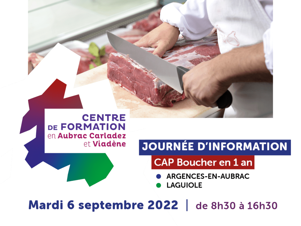 Journée informations CAP Boucher Argences en Aubrac Laguiole 6 septembre 2022