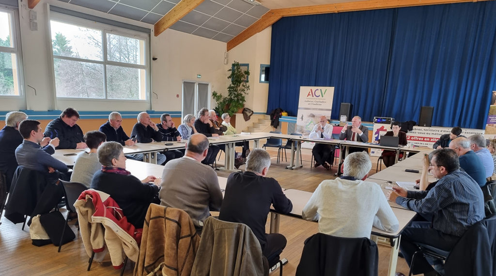 Conférence des maires 12 janvier 2023 Aubrac Carladez Viadène urbanisme PLUi loi climat résilience zéro artificialisation nette ZAN