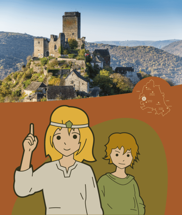 Lucie Jacques Valorisation château Valon Lacroix-Barrez Aveyron