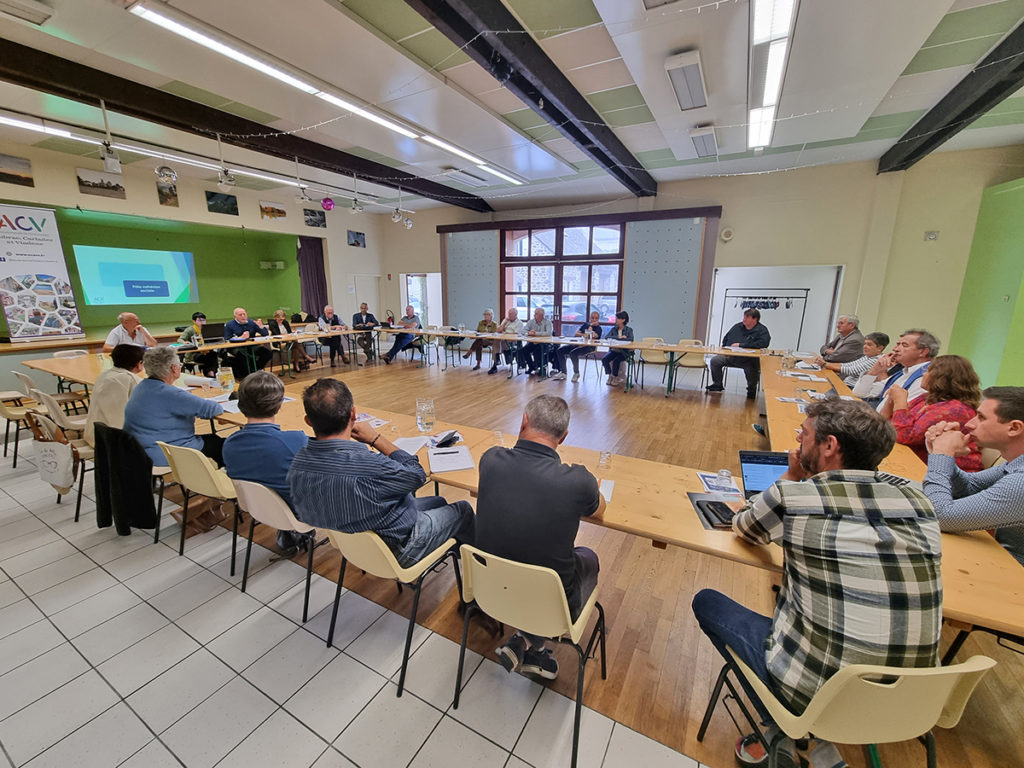 Conseil communautaire Communauté de Communes Aubrac Carladez Viadène 3 octobre 2023 Lacroix Barrez