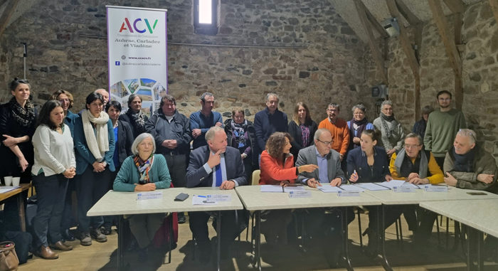 signature projet social Aubrac Carladez Viadène convention territoriale globale CTG CAF Aveyron grandir en milieu rural GMR MSA Midi-Pyrénées Nord