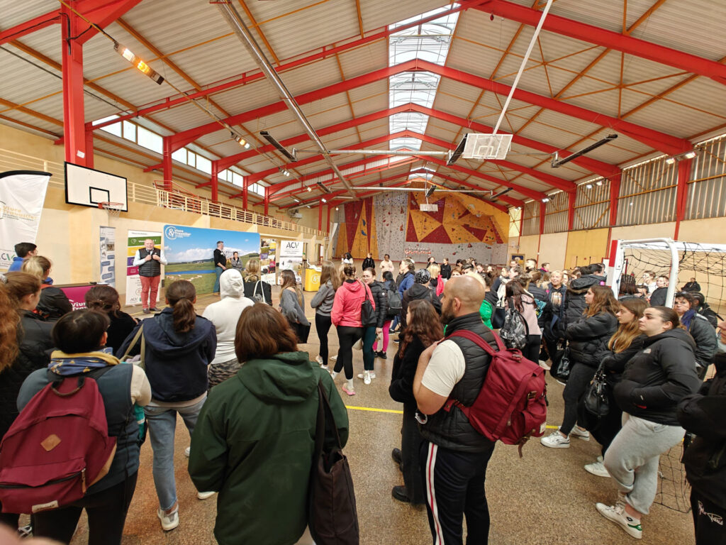 Journée intégration IFMS Rodez première année 2024 aide-soignants soins infirmiers Saint-Amans-des-Côts Aubrac Carladez Viadène