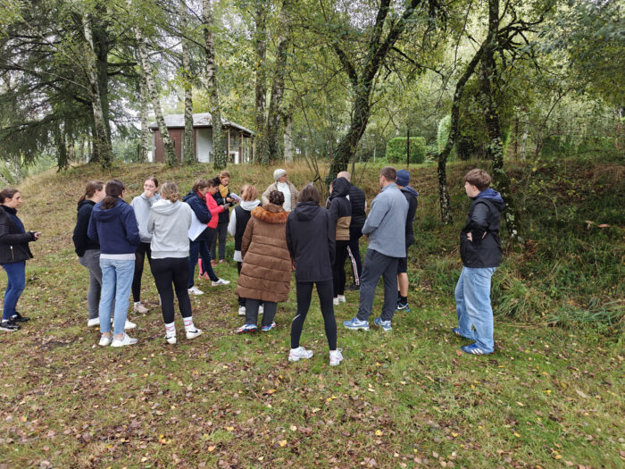 Journée intégration IFMS Rodez première année 2024 aide-soignants soins infirmiers Saint-Amans-des-Côts Aubrac Carladez Viadène