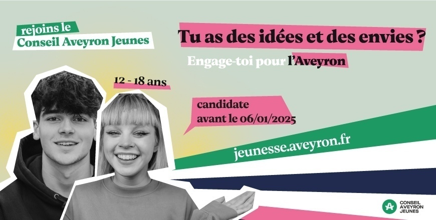 conseil aveyron jeunes Département recrutement 2024-2026