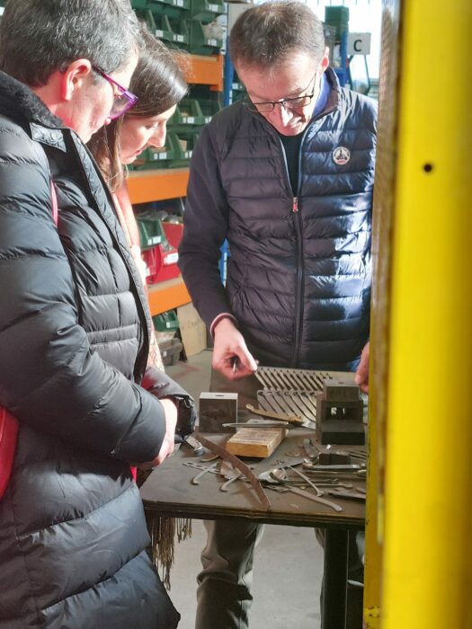 Visite préfectorale Claire CHAUFFOUR-ROUILLARD Préfète de l'Aveyron, en Aubrac Carladez Viadène