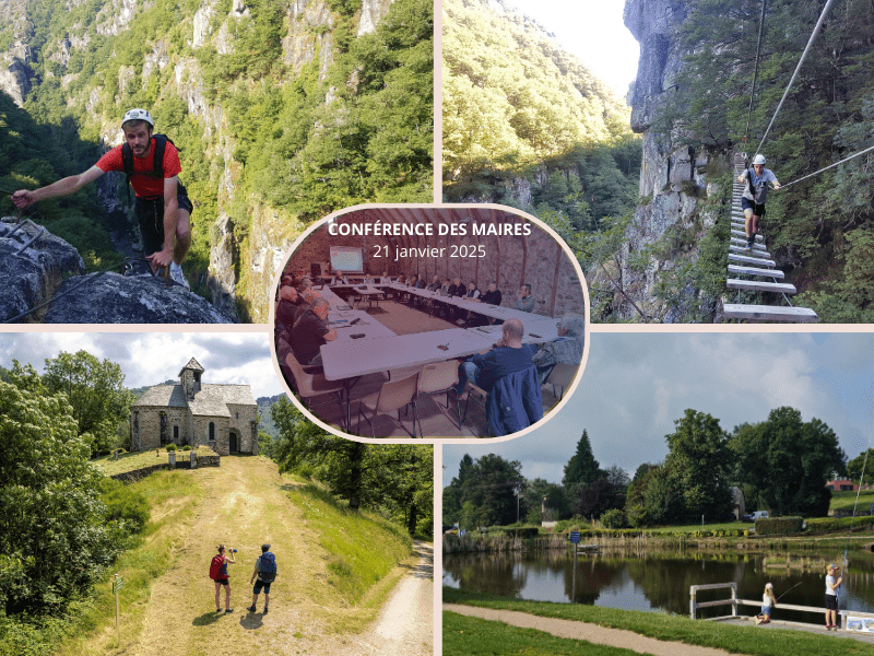 Conférence des maires Tourisme 21 janvier 2025 activités pleine nature