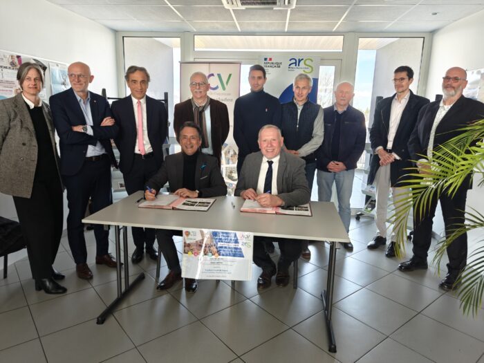 Signature Contrat Local Santé Aubrac Carladez Viadène - jeudi 6 mars 2025