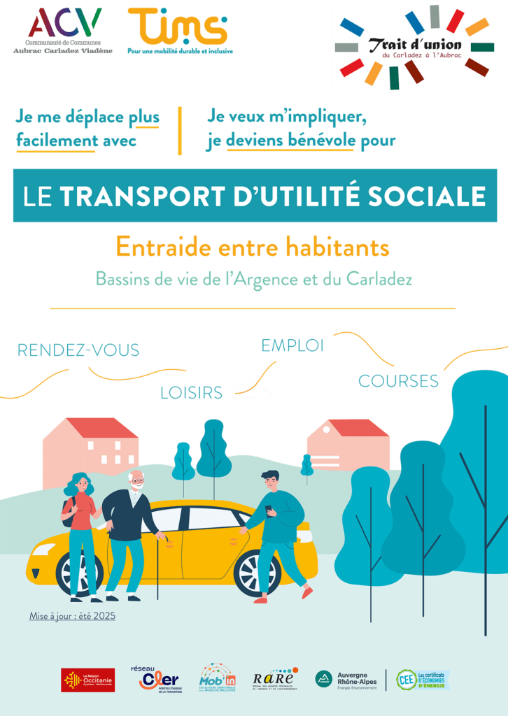 Transport d'utilité sociale Argence Carladez
