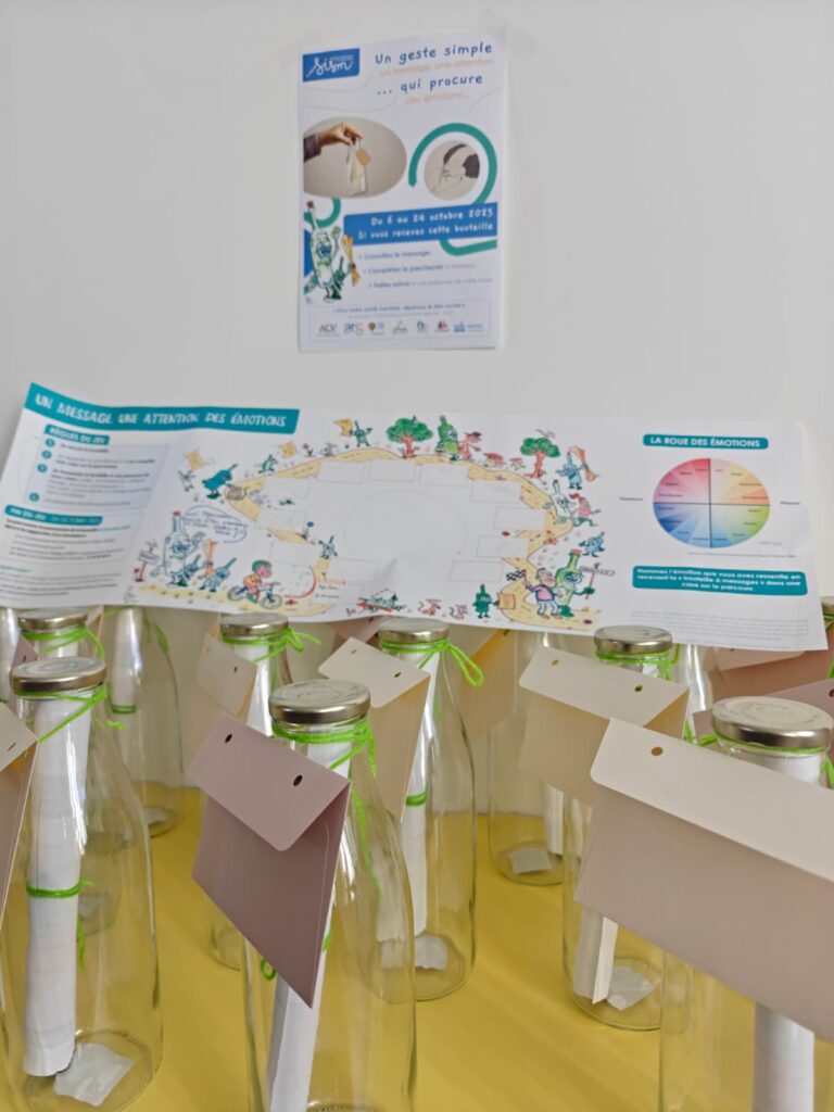 "Bouteilles à messages" - Semaine d'information sur la santé mentale en Aubrac Carladez Viadène