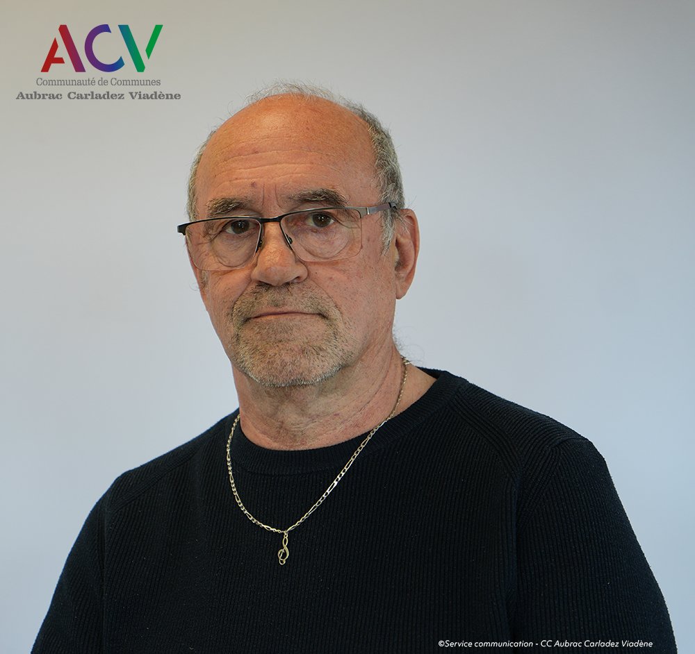 Patrick Gomez - Maire de Condom-d'Aubrac - Vice-président de la Communauté de Communes Aubrac Carladez Viadène "Cohésion sociale"