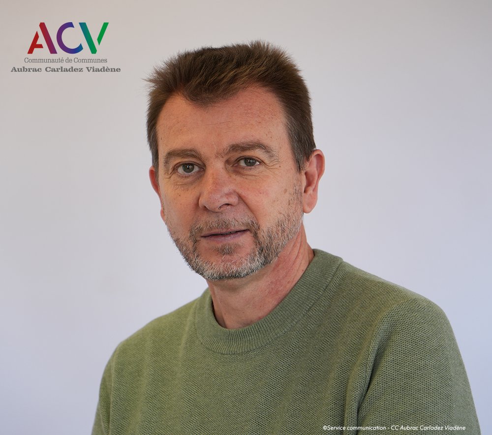 Stéphan Molteni - Maire de Saint-Chély-d'Aubrac - Vice-président de la Communauté de Communes Aubrac Carladez Viadène "Politique éducative, enfance, jeunesse"
