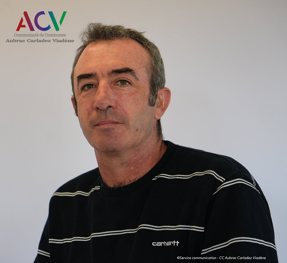 Lionel Pigot - Maire de Soulages-Bonneval - Vice-président de la Communauté de Communes Aubrac Carladez Viadène "Patrimoine et gestion durable"
