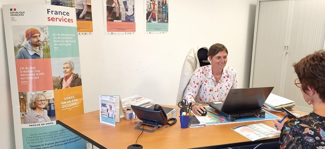 Espace Local France Services Sainte-Geneviève-sur-Argence Argences en Aubrac Cécile Planques